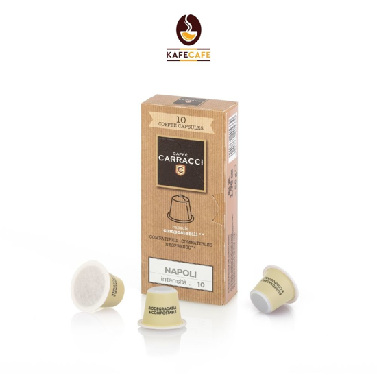 Picture of NAPOLI BIODEGRADABLE NESPRESSO X 10 CAPSULES